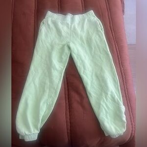 Cotton Citizen women’s Mint Green Sweatpants size L